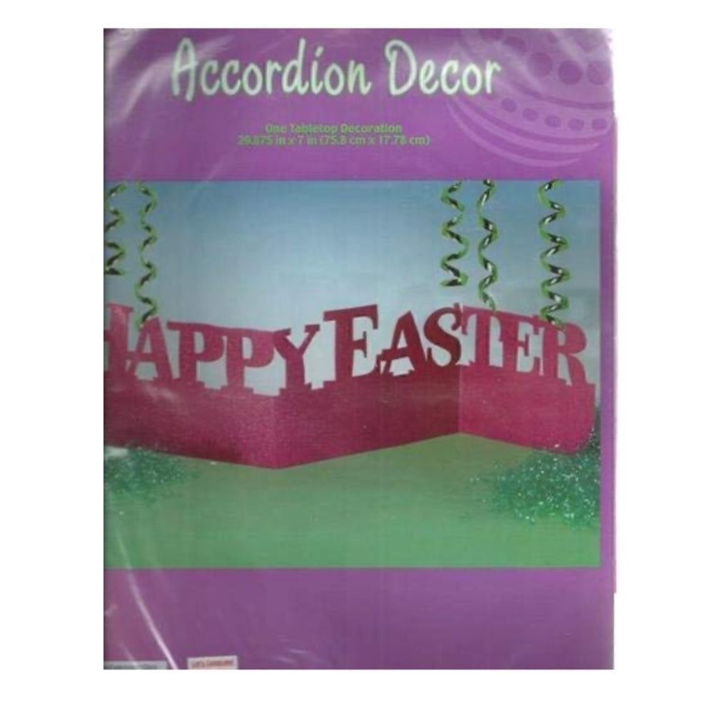 Happy Easter Accordian Tabletop Decoration